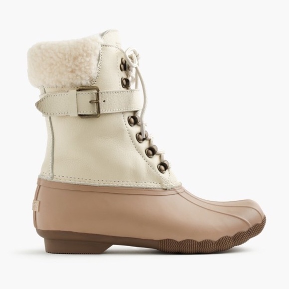 j crew sperry boots